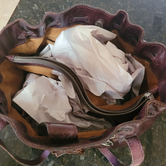 PATRICIA NASH large leather hobo - Picture 9 of 16